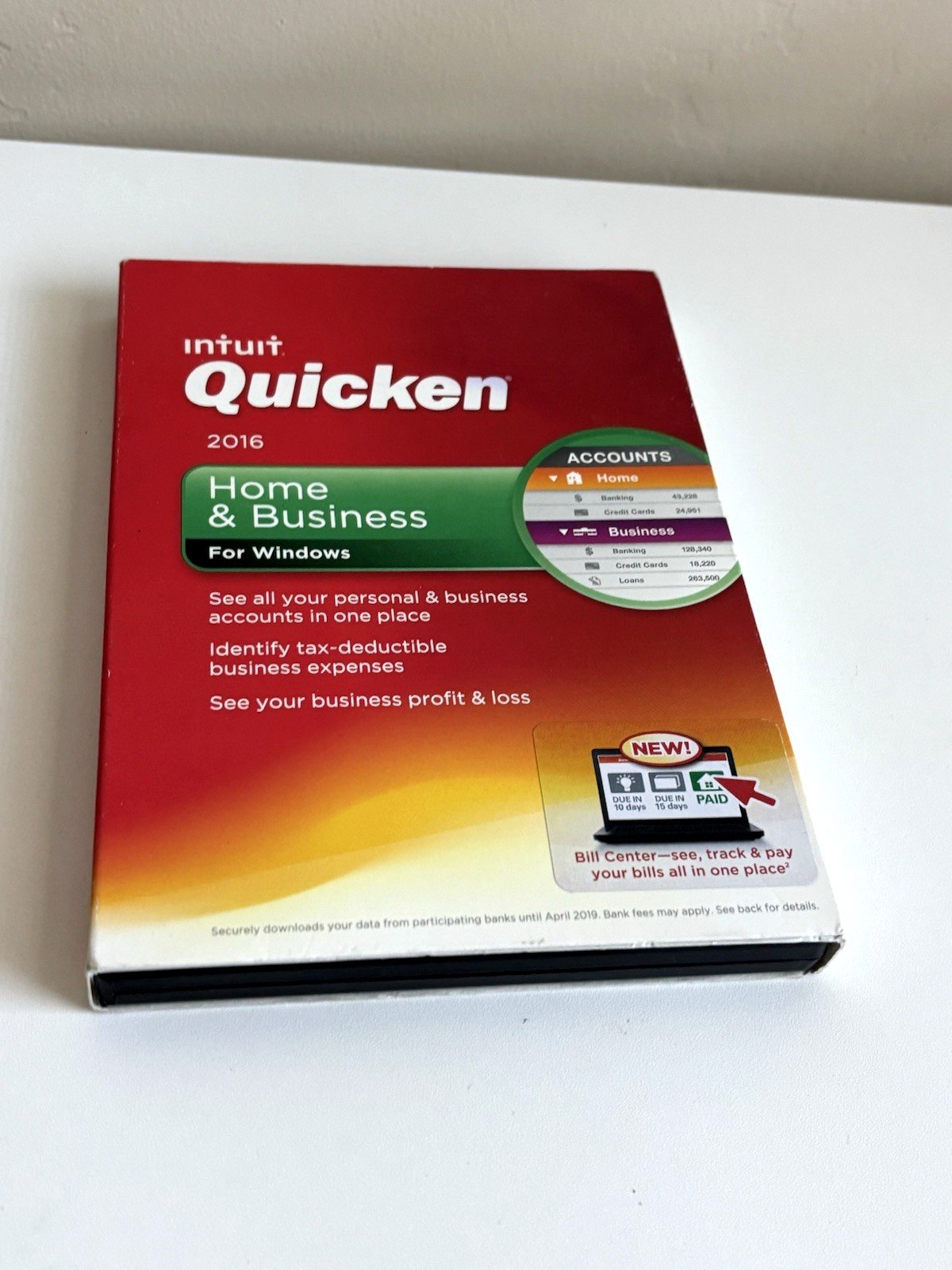 ⚡️ Intuit Quicken 2016 Home And Business For Windows New SEALED