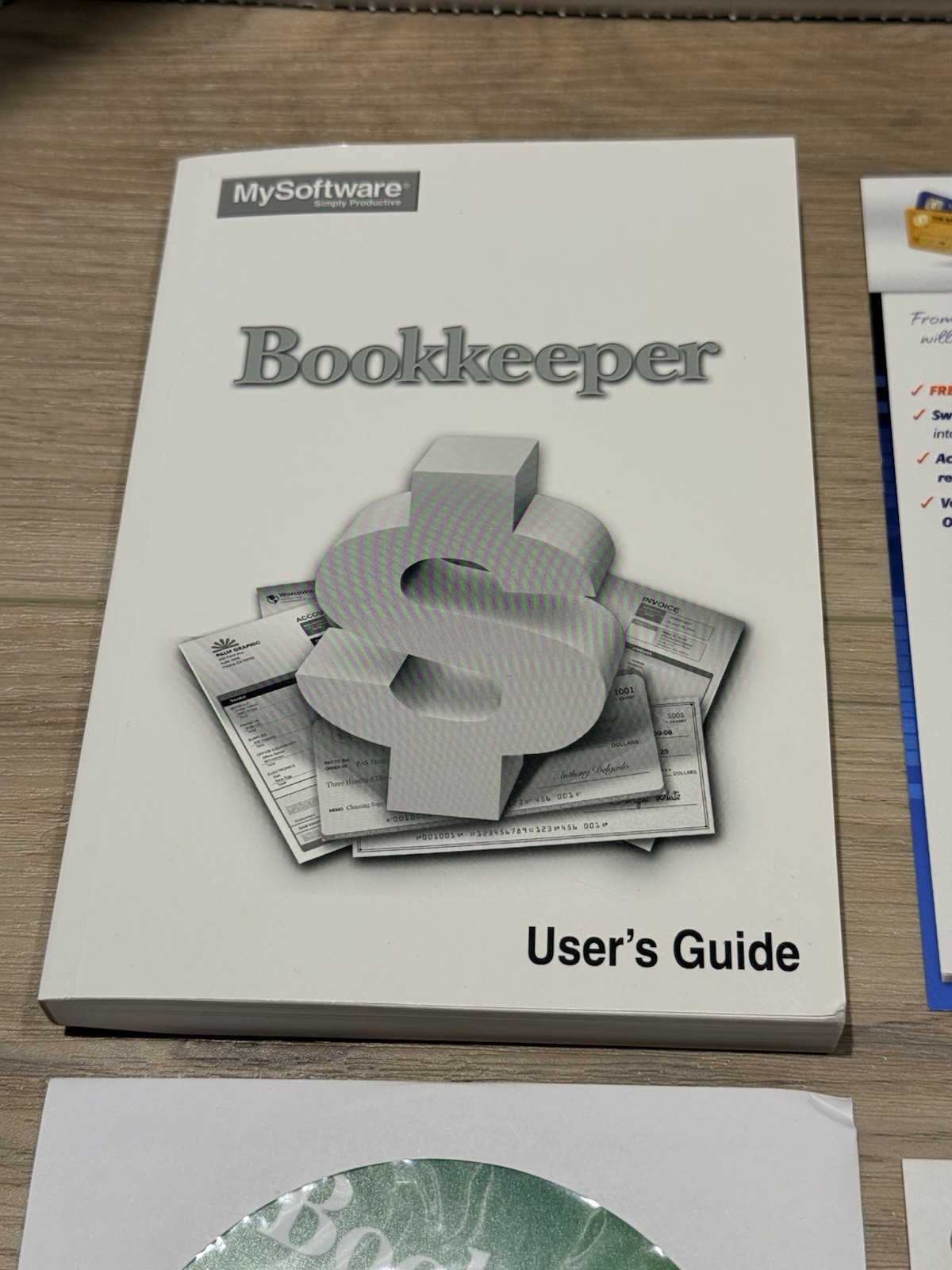 MySoftware Bookkeeper Business Finances Manager Accounting Software 2009 Windows