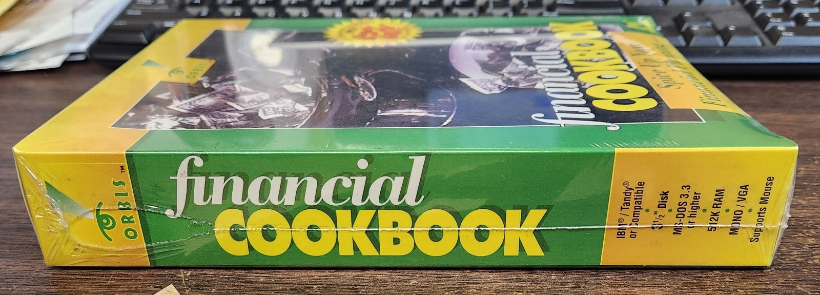 Financial Cookbook by Orbis (1994, MS-DOS, 3-1/2″ Floppy Disk) BRAND NEW
