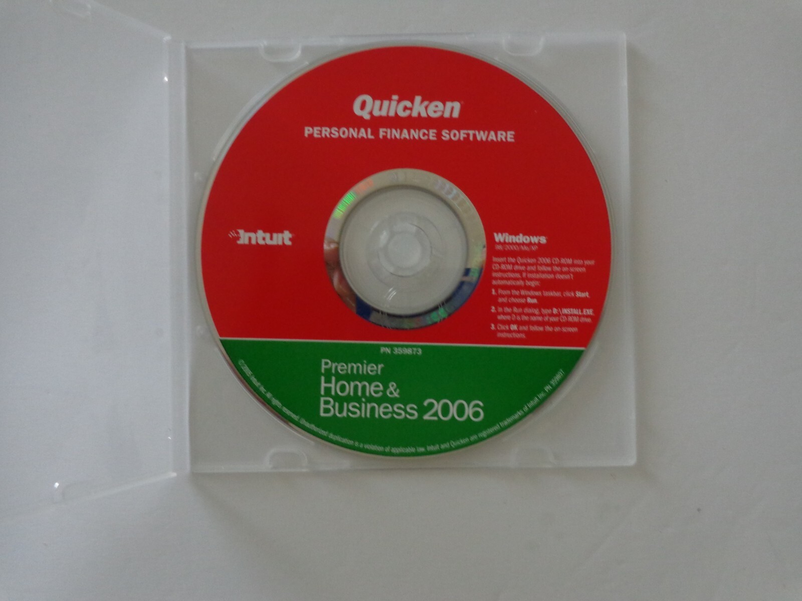 Quicken Premier Home and Business 2006 For Windows