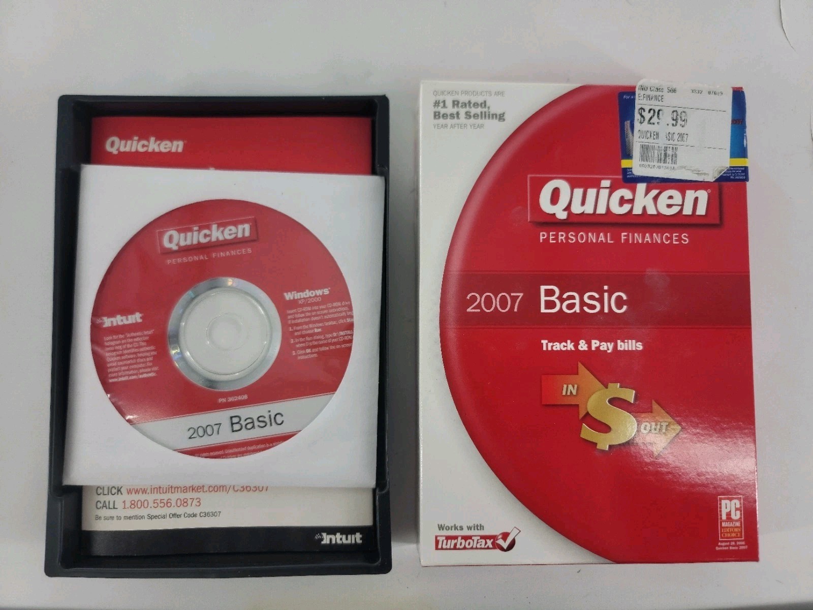 Quicken 2007 Basic Personal Finance Software CD – Windows XP/2000 (Intuit)
