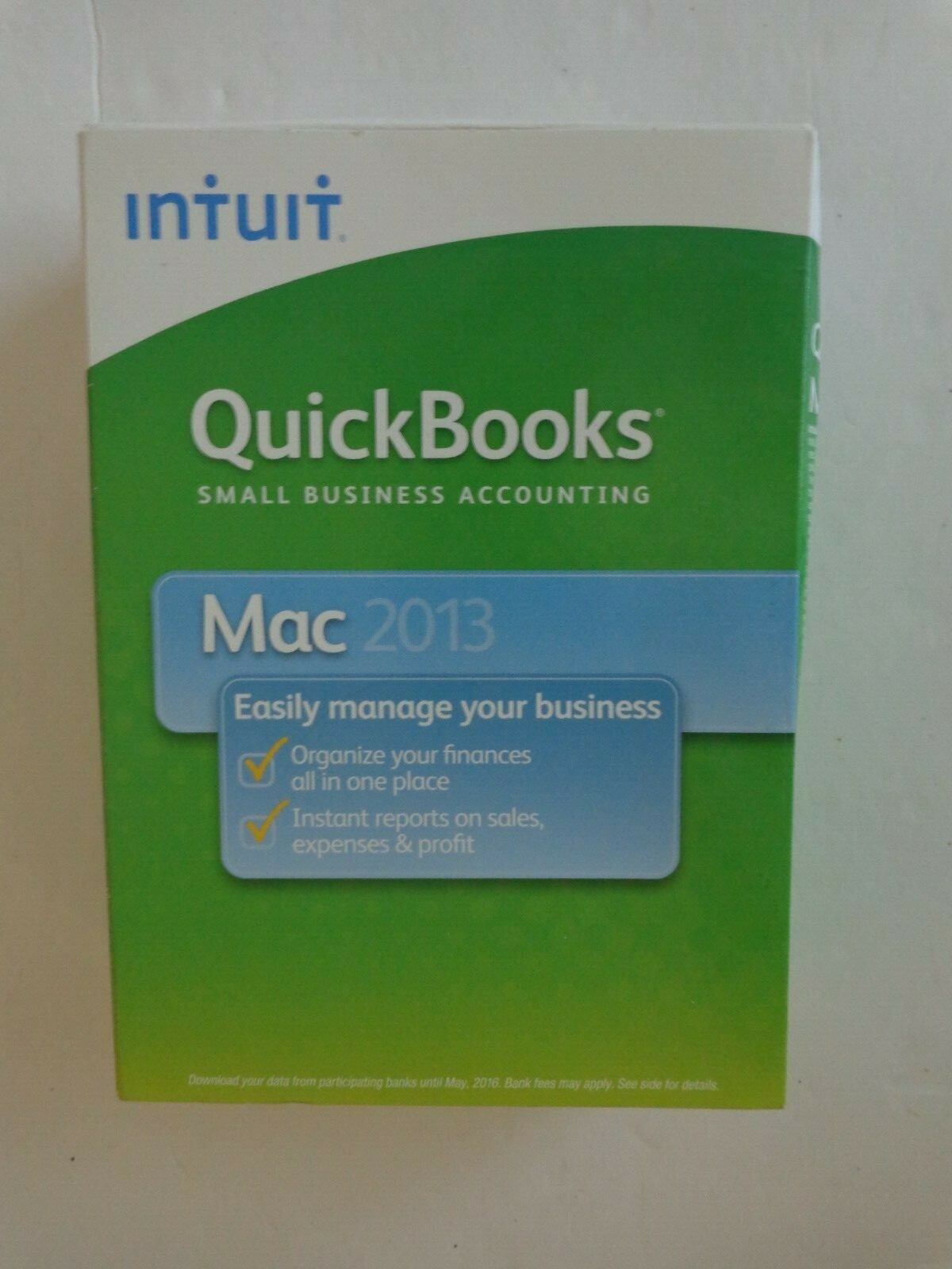 Intuit QuickBooks 2013 for Mac