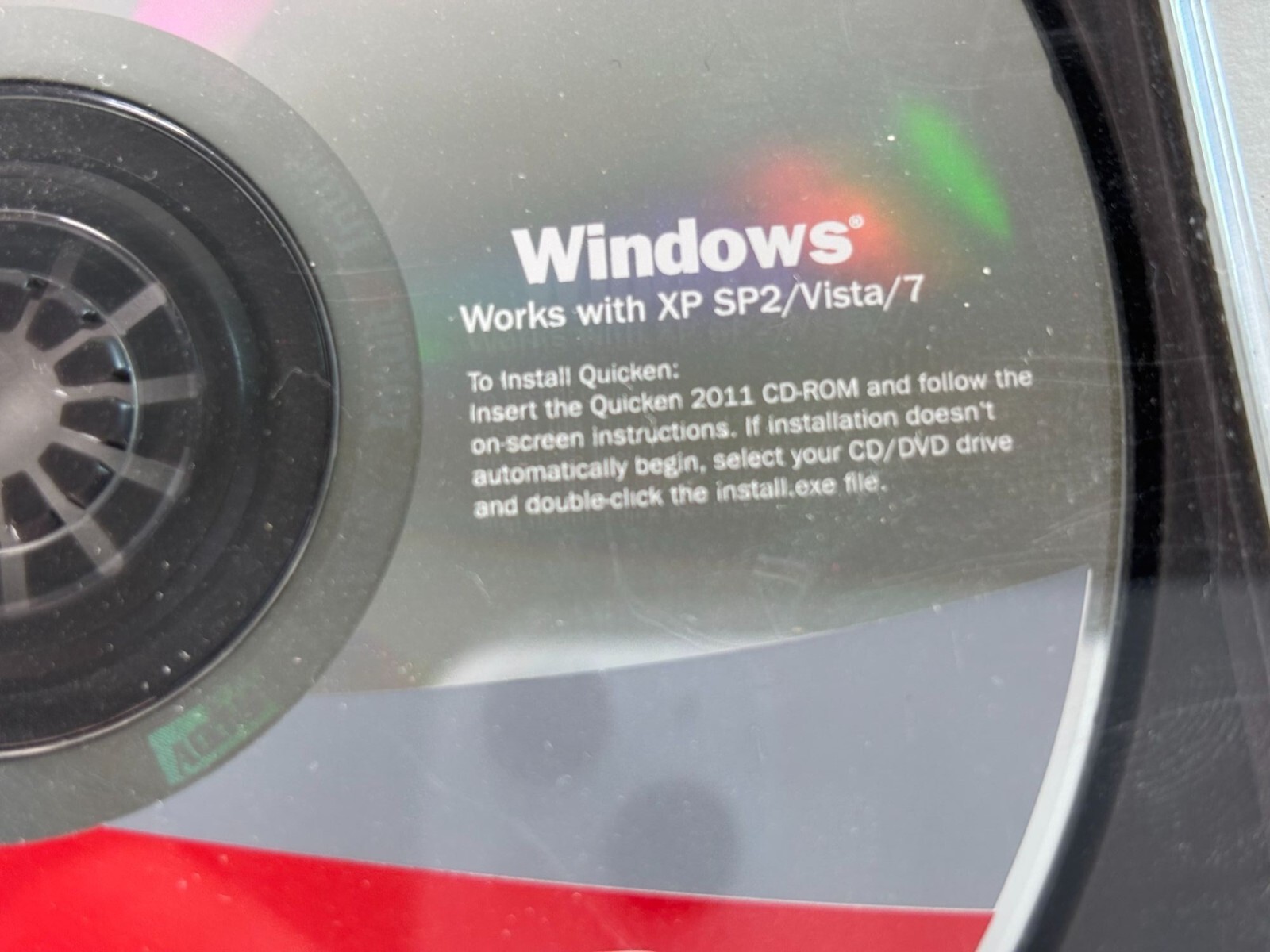 Quicken 2011 Upgrade CD Deluxe Premier Home & Business For Windows XP SP2/Vista/