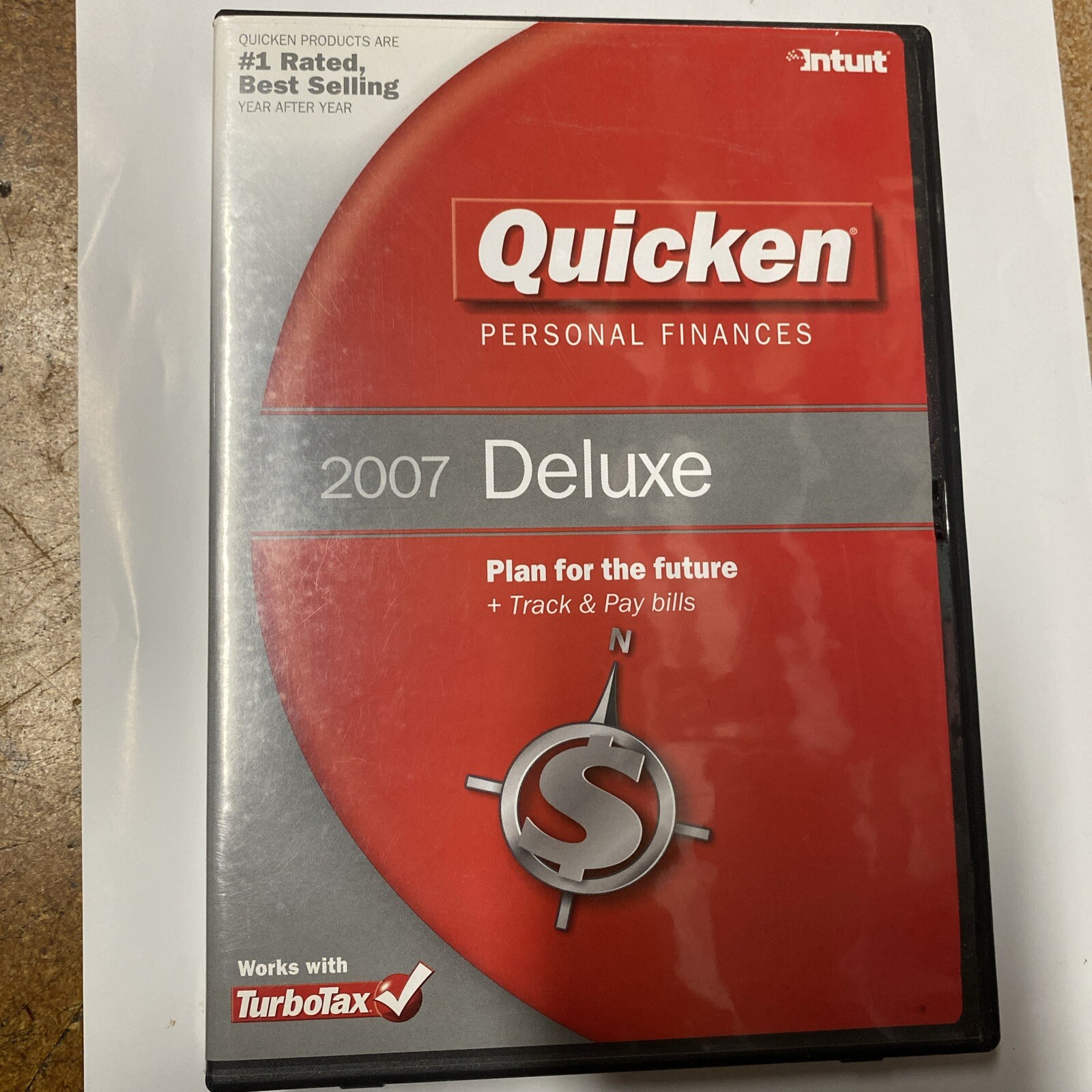 Intuit Quicken Deluxe 2007 For Windows XP LN