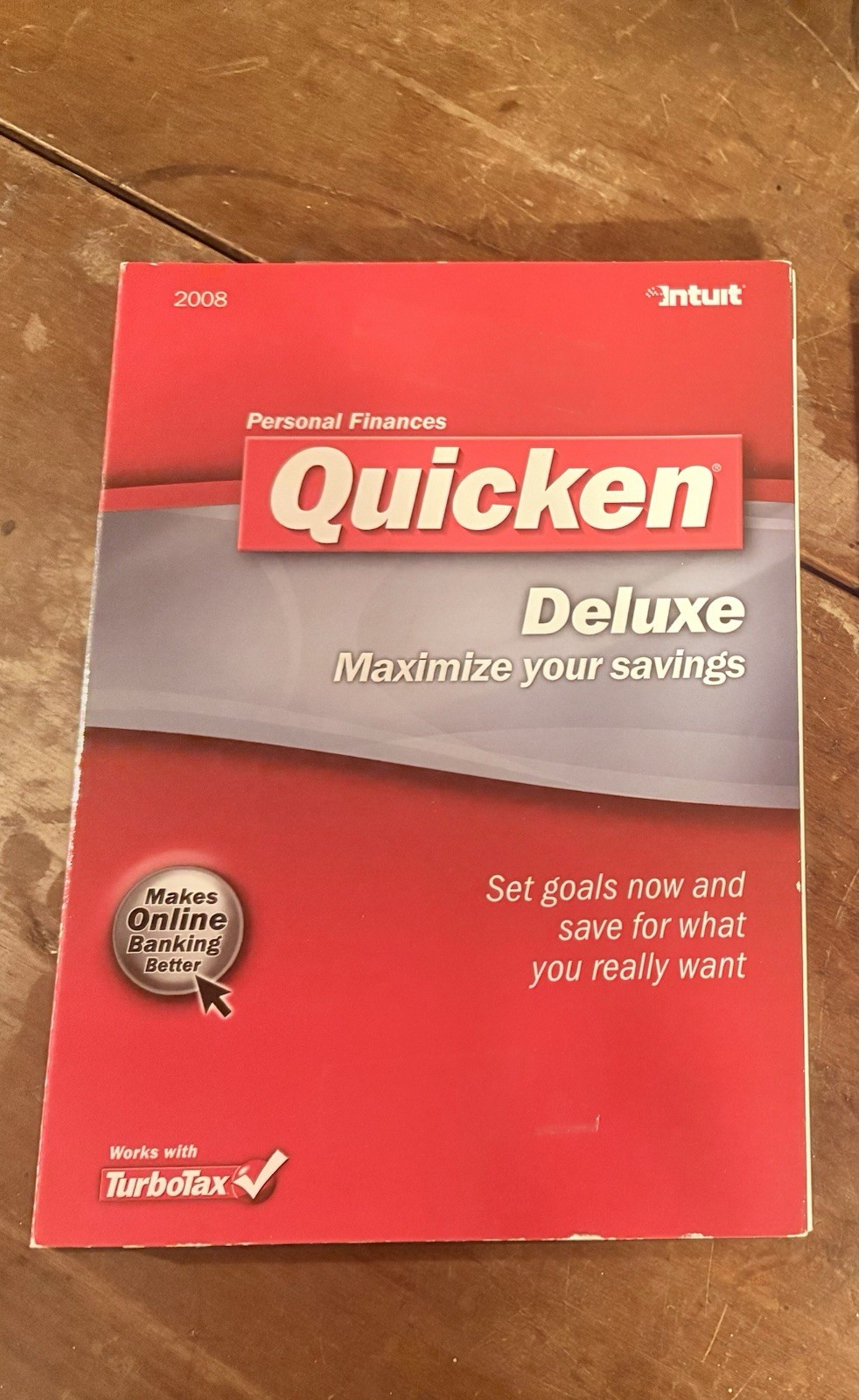 Intuit Quicken 2008 Deluxe For Windows