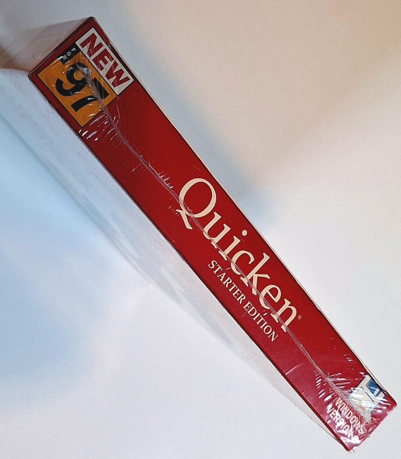 Intuit Quicken Starter Edition For Windows 95 & 3.1 Vintage Software NEW SEALED