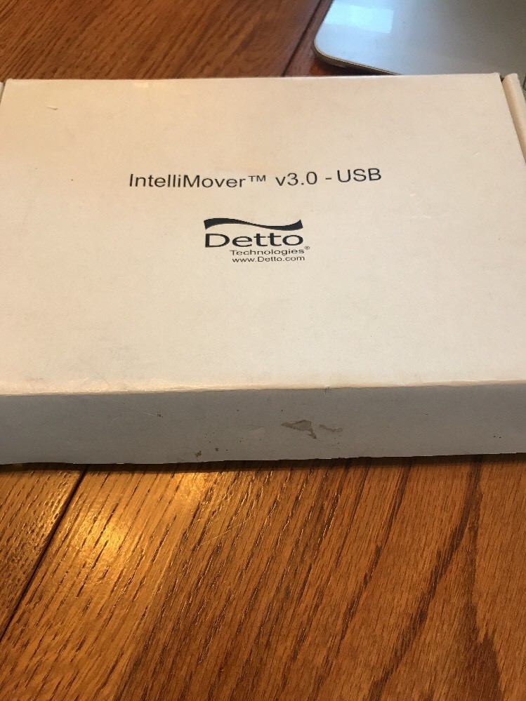 IntelliMover (PC) Detto Tech., transfer you date quickly & easily to your new PC