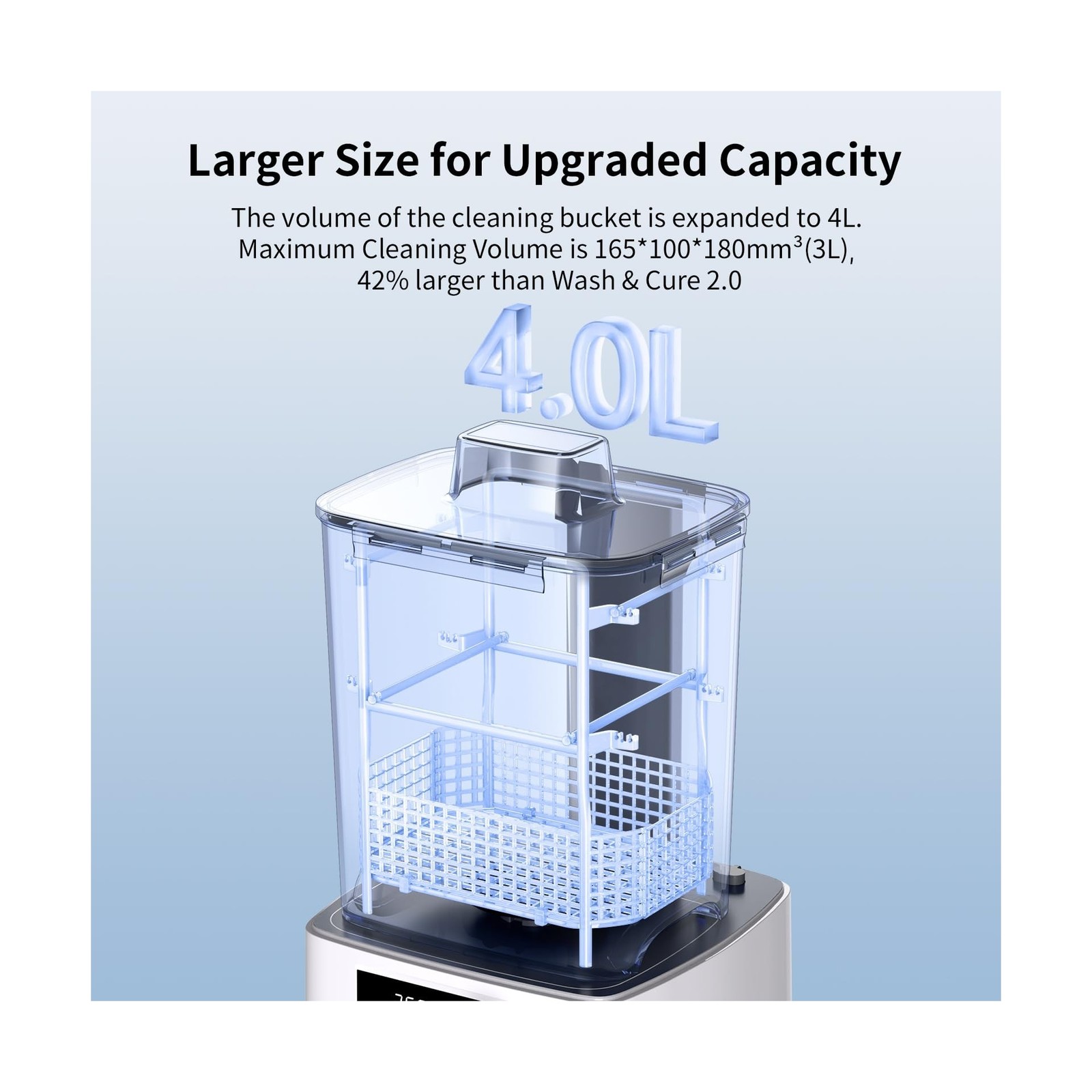 ANYCUBIC Wash and Cure 3, Upgraded Volume 2 in 1 Wash and Cure Station, with …