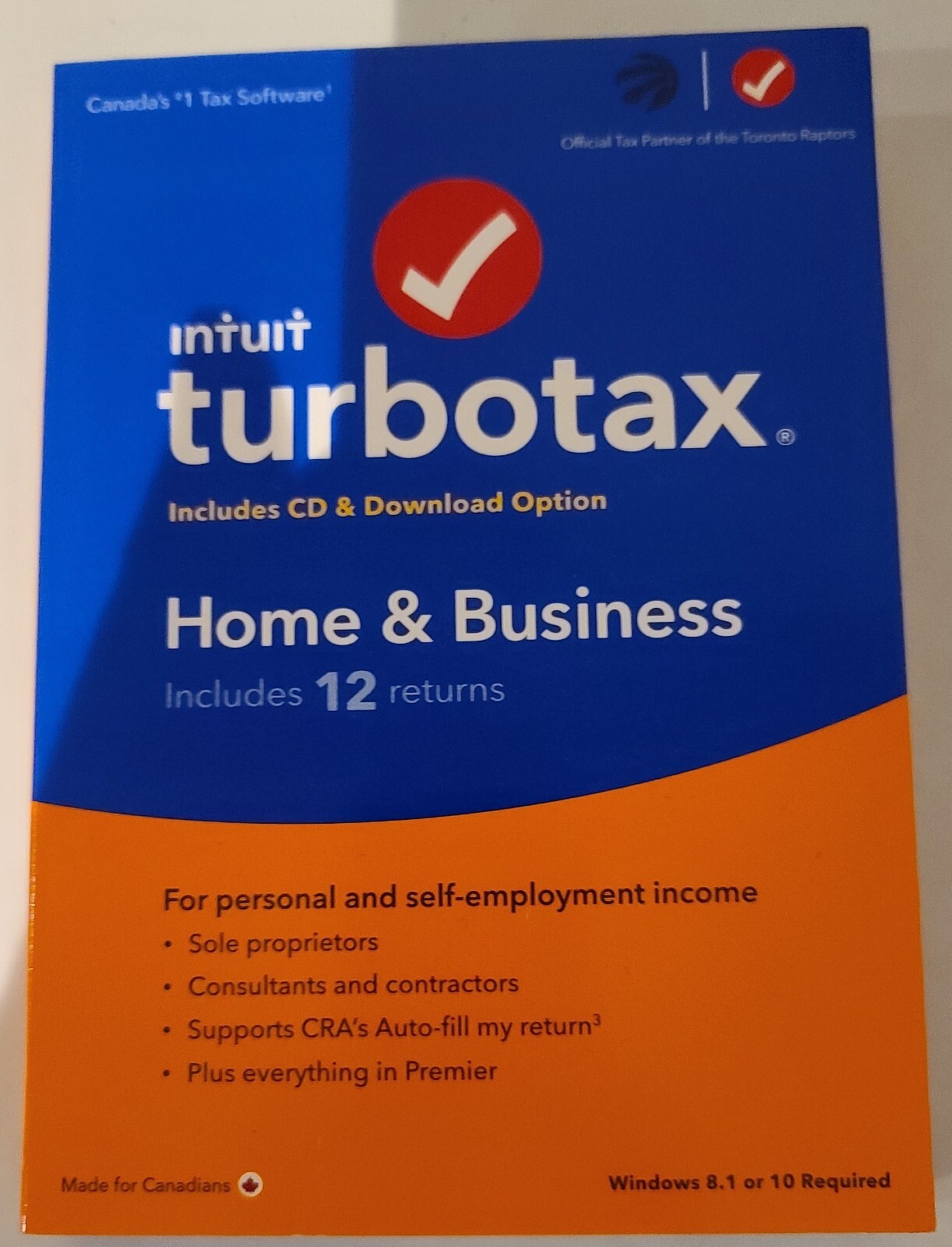 TurboTax Standard Deluxe Premier Business CD/Download Online 2021 Canadaian Tax