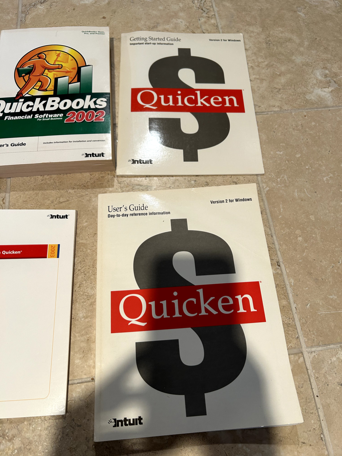 Quicken Basic ’98, Home & Busuness, ’98, ’99, & 2000 Finance Software Mixed lot