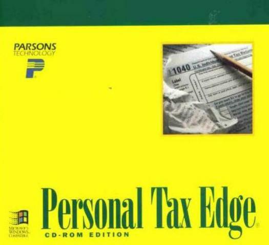 Personal Tax Edge 1996 Deluxe PC CD amend, redo previous federal taxes, returns!