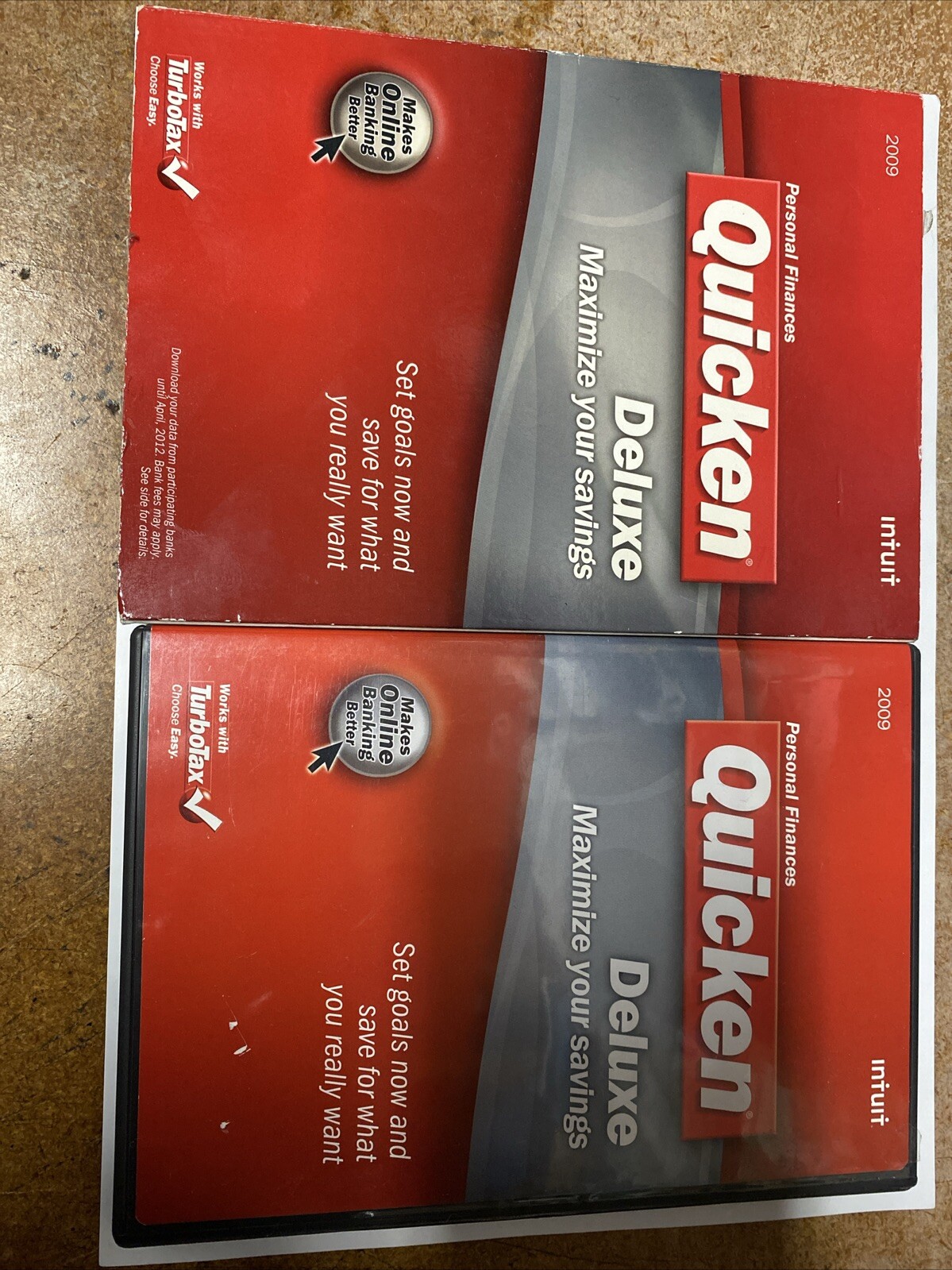 Intuit Quicken Deluxe 2009 For Windows XP/Vista NOT for Win 10/11
