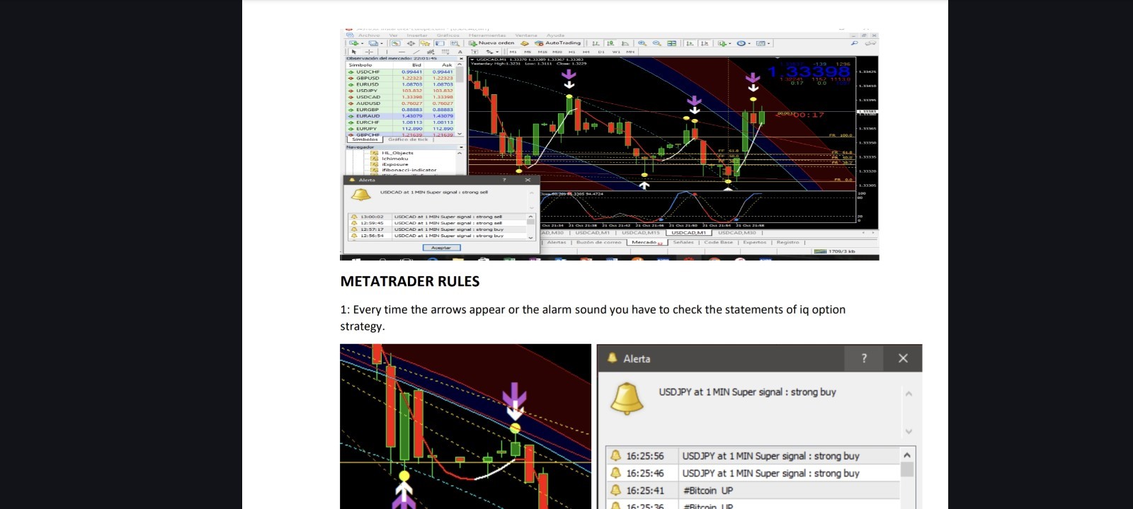 Ultimate Forex Trading Scalping Indicator Signal + MT4 Chart Templates