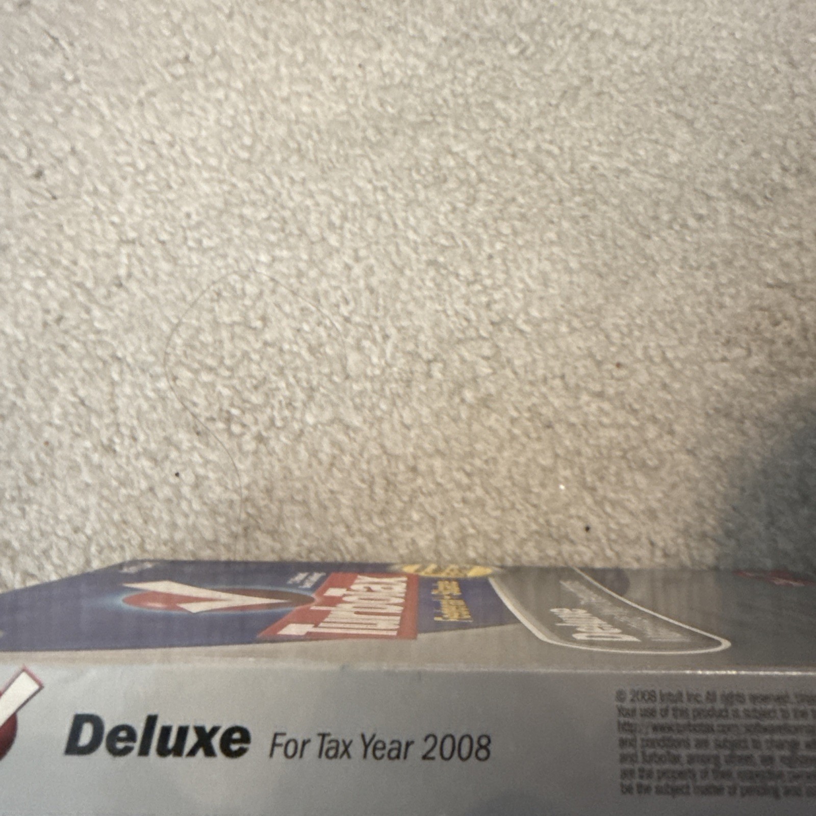 ✅Turbo Tax Deluxe 2008 Federal & State Returns plus Federal E-File in Sleeve