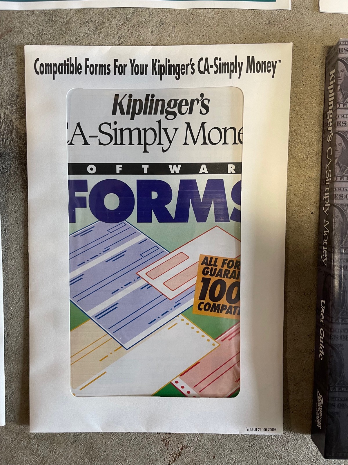 NEW OPEN BOX Kiplinger’s CA Simply Money Vintage Software for DOS Windows L@@K