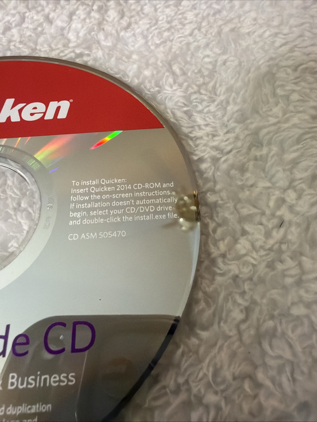 Quicken 2014 Upgrade CD Deluxe Premier Home & Business For Windows XP SP2/Vista