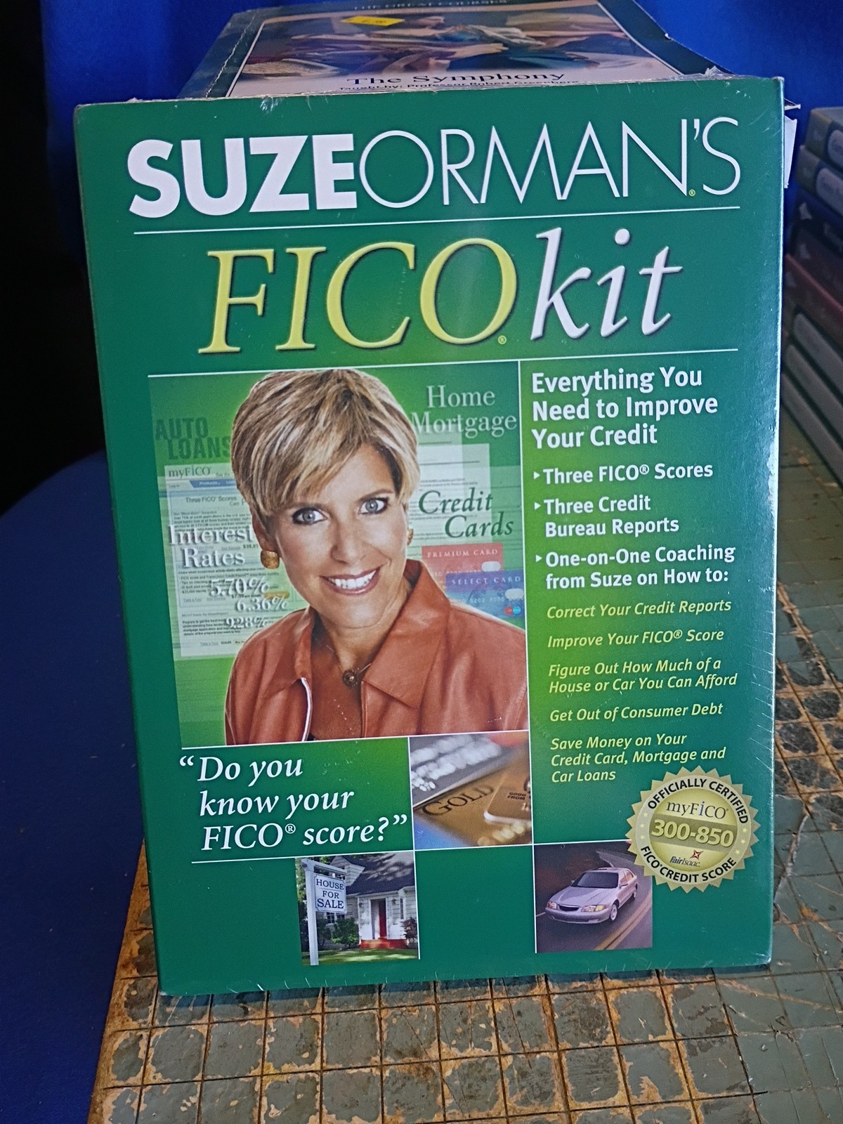 2004 Officially Certified Suze Orman’s Fico Kit Factory Sealed Never Opened