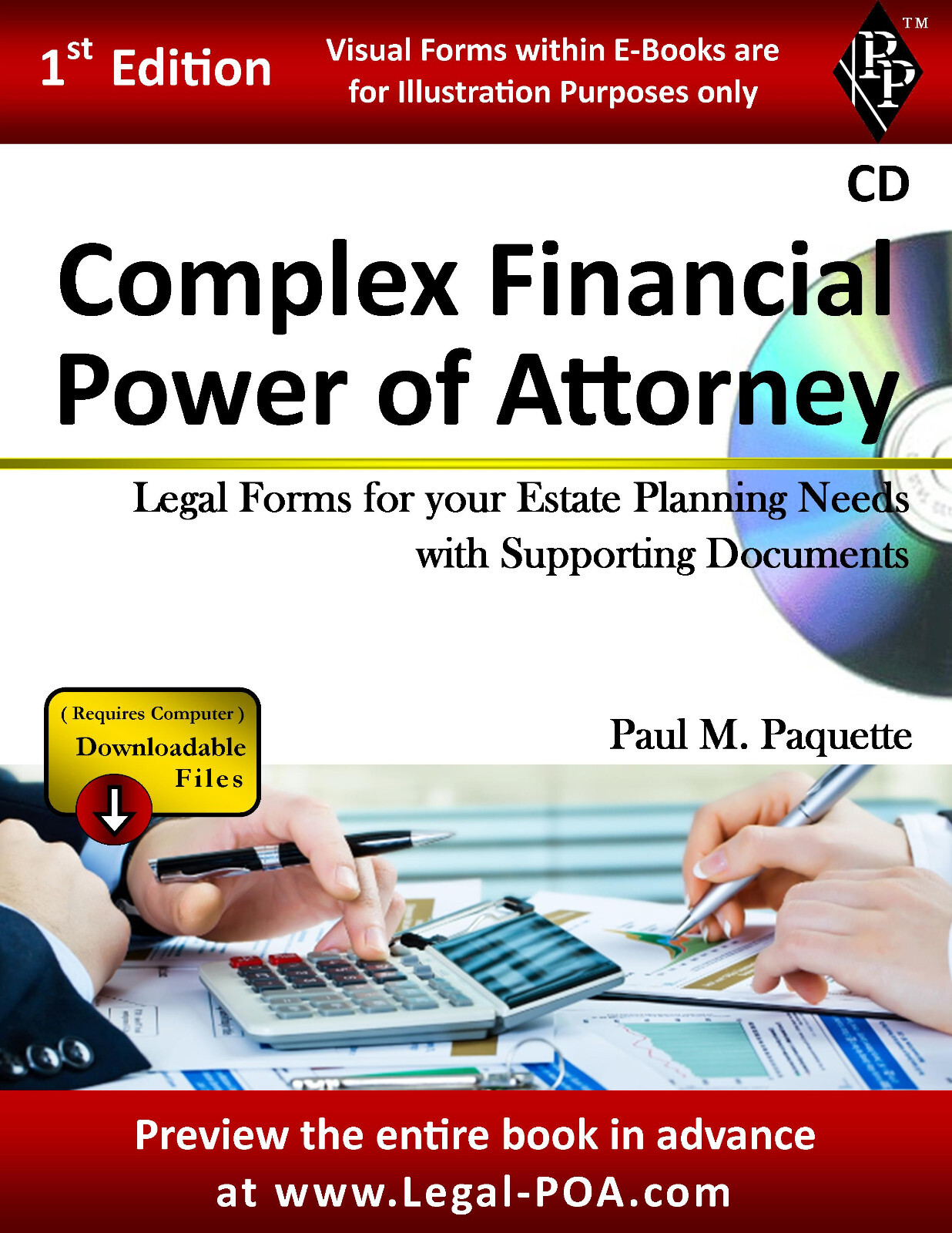 Complex Financial Power of Attorney – Full Version – CD-ROM Only