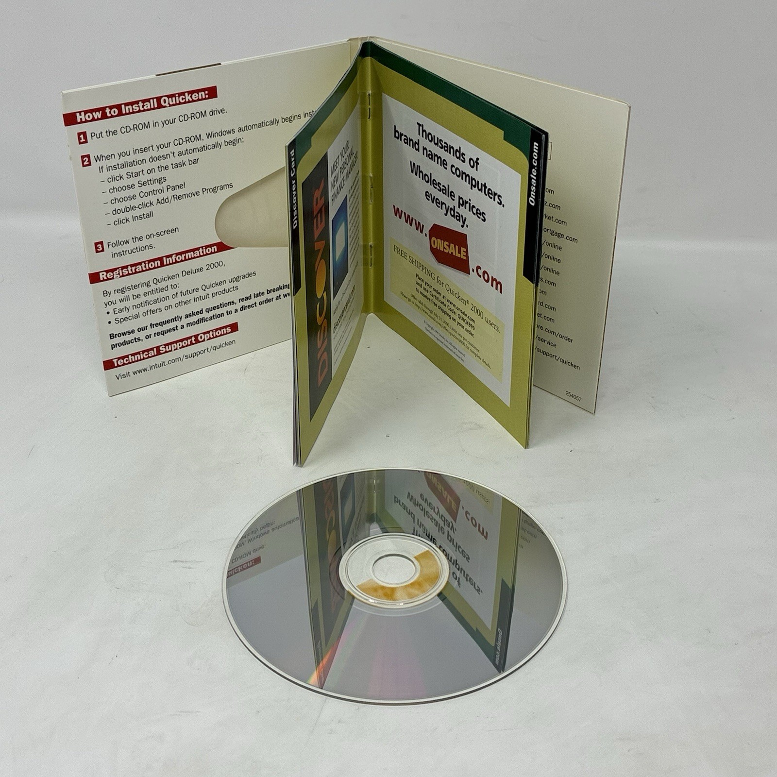 Deluxe Quicken 2000 Personal Financial Software Win 95 98 NT 4 Full Retail Box