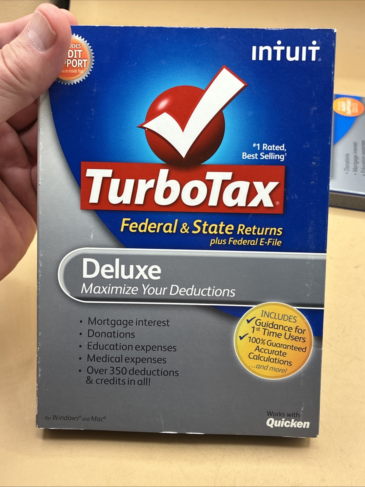 Intuit Turbo Tax Years 2006, 2007, 2012, 2013 Lot If (4) New,,Read Description