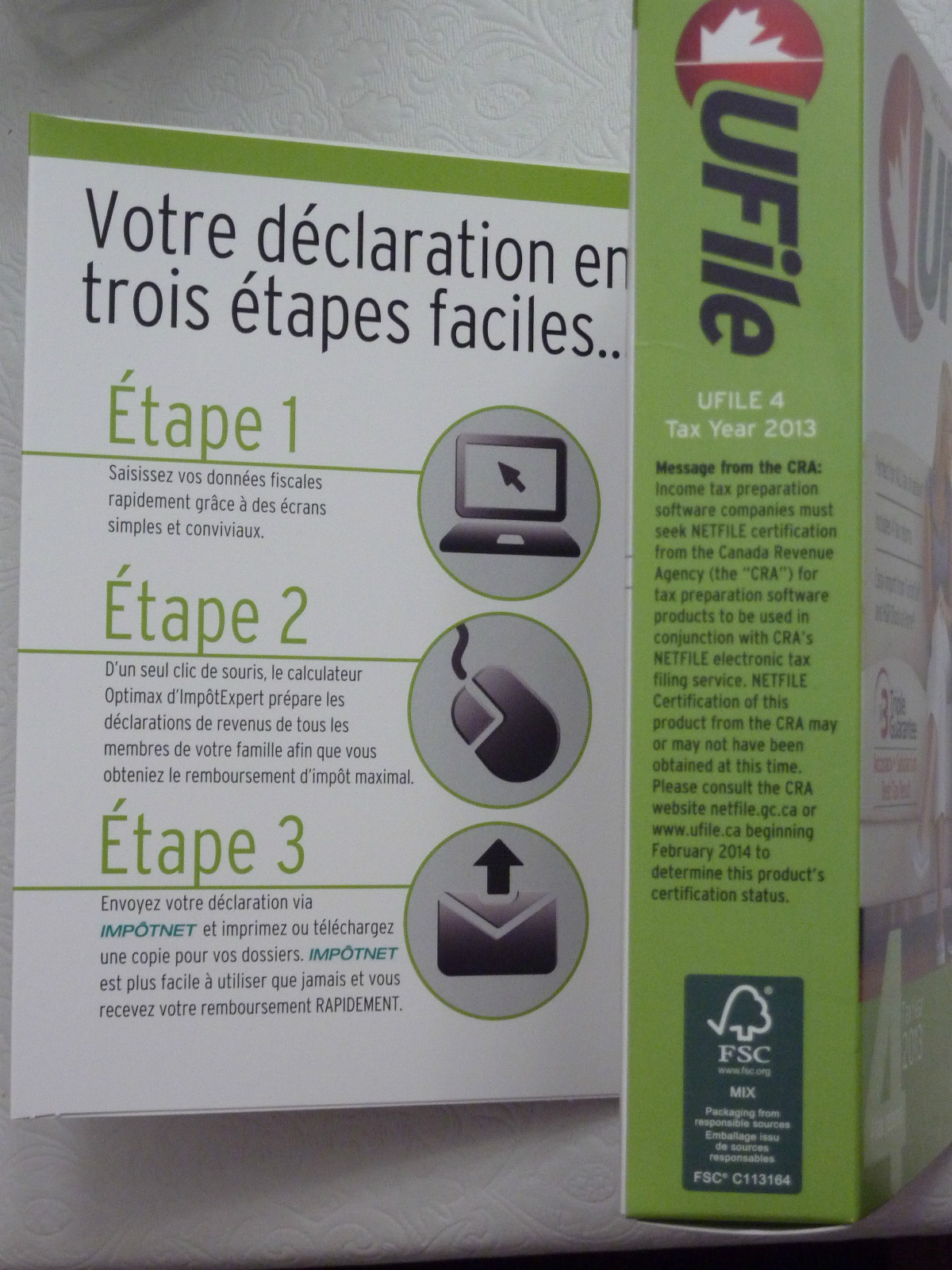 UFile 2013 Tax Year Standard Edition (Dr Tax) *no box – software and guide only*