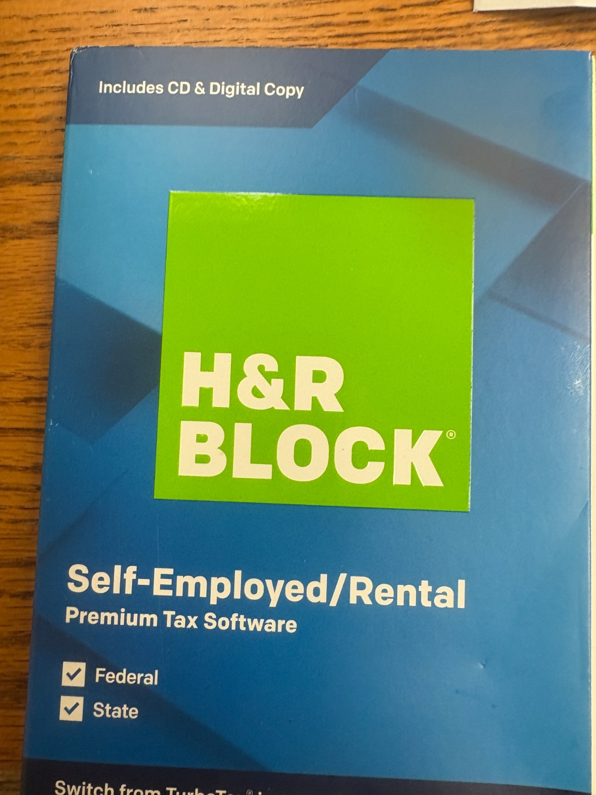 H&R Block PREMIUM 2019 Tax Software Self Employed / Rental Window / Mac turbotax