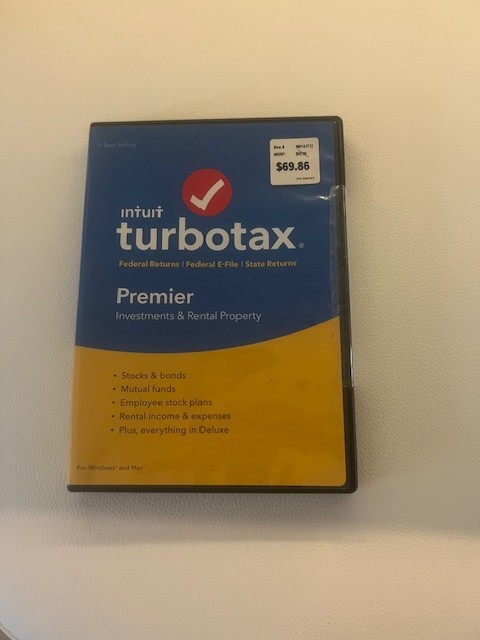 2018 TurboTax Premier Investments & Rental Property, Fed & State Income Tax