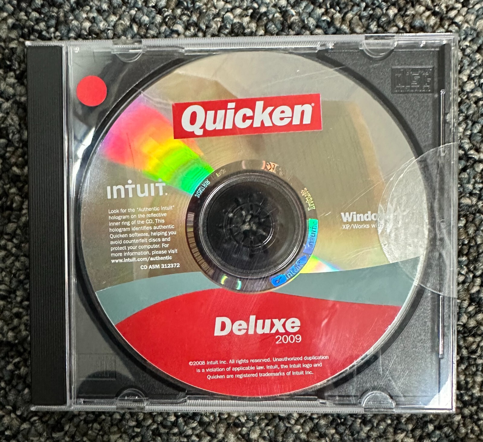 Intuit Quicken Deluxe 2009 For Windows Xp/Vista Not For Window 10 Or 11
