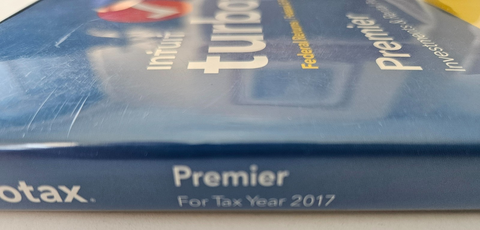 2017 TurboTax Premier Federal + State Investments & Rental Property Case and CD