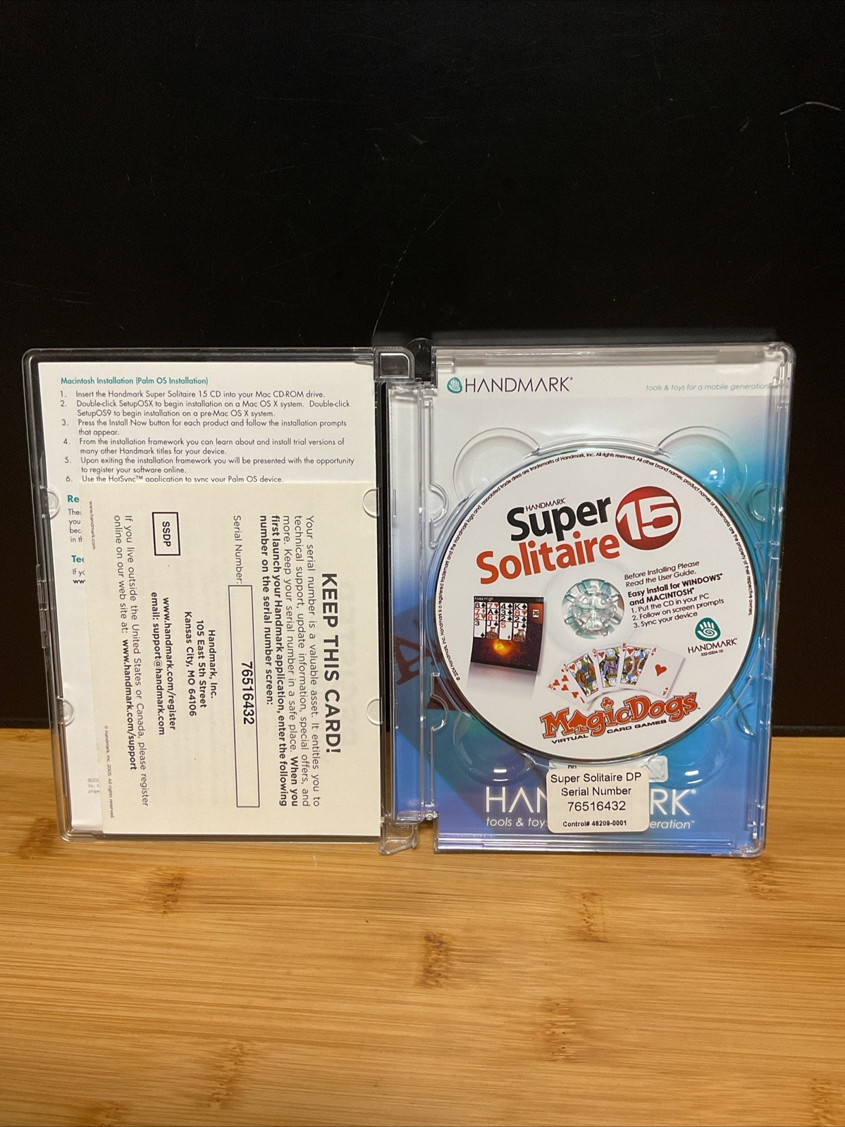 SUPER SOLITAIRE 15 GAMES FOR PALM OS OR POCKET PC BY HANDMARK 💥