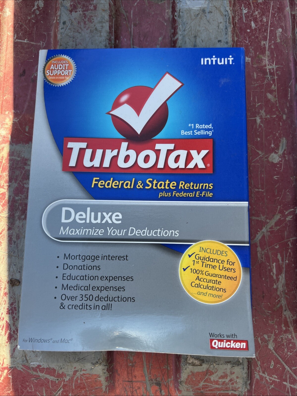 Lot 3 Turbo Tax Deluxe: 2006 + 2008 + 2011 All Federal + State VG Cnd Fst Ship