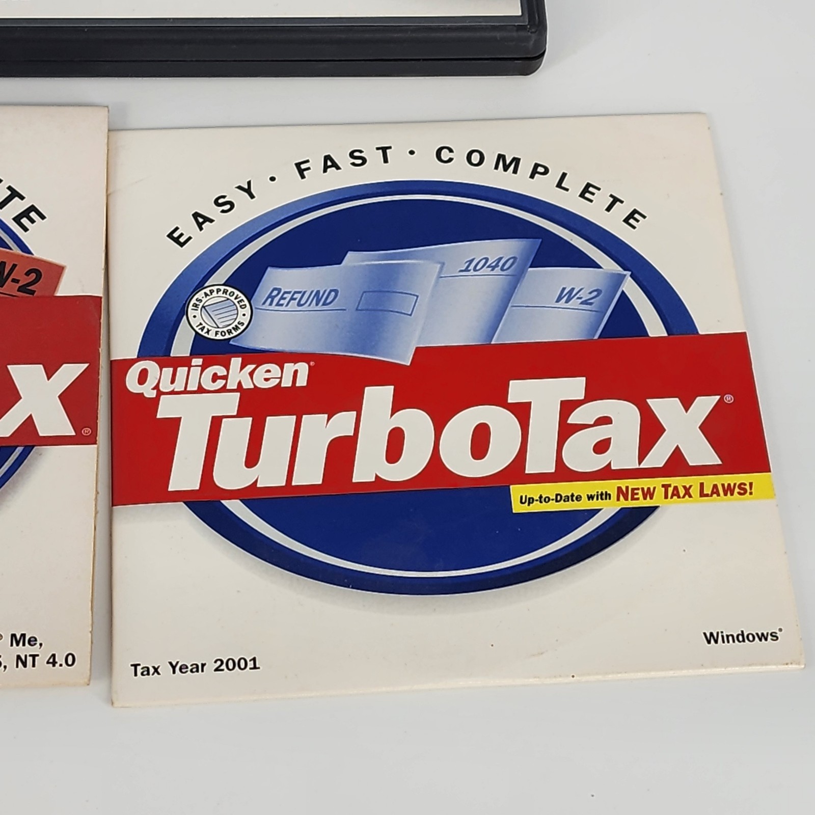 TurboTax Deluxe Software Collection 2000-2005 Intuit CD-ROM Vintage Computing