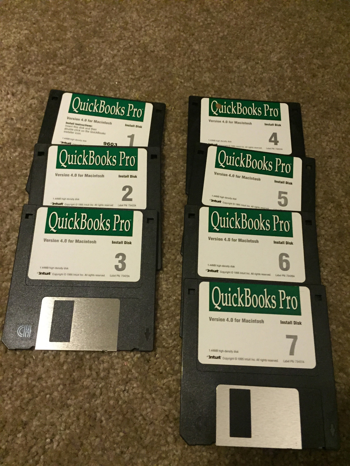 Quickbooks Pro Version 4.0 for Macintosh