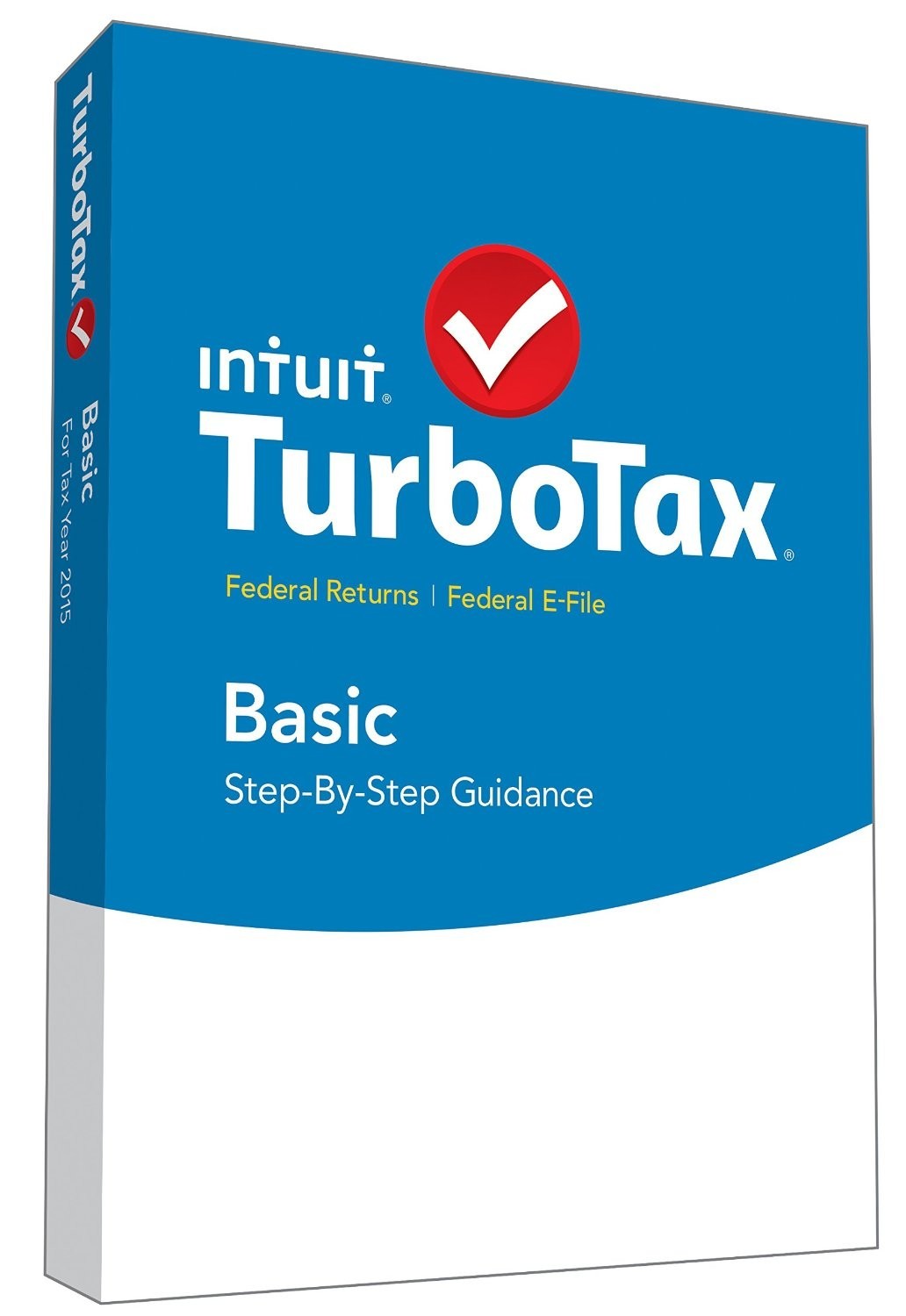 TurboTax Basic Federal 2015 Win/Mac | CD | Full Updates | #1 Install Expert