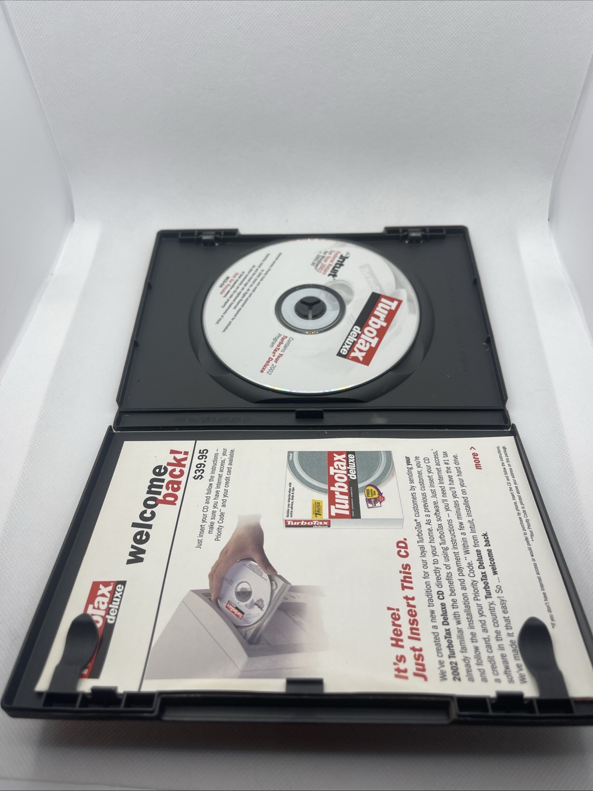 5 Turbo Tax Deluxes 2002, 2006 – 2010 Federal + State includes Federal E-File
