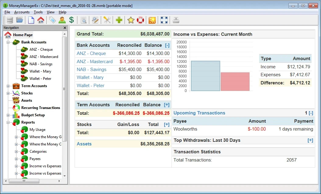 Money Manager Ex – Personal Accounting, Banking And Budgeting Software 2026 USB