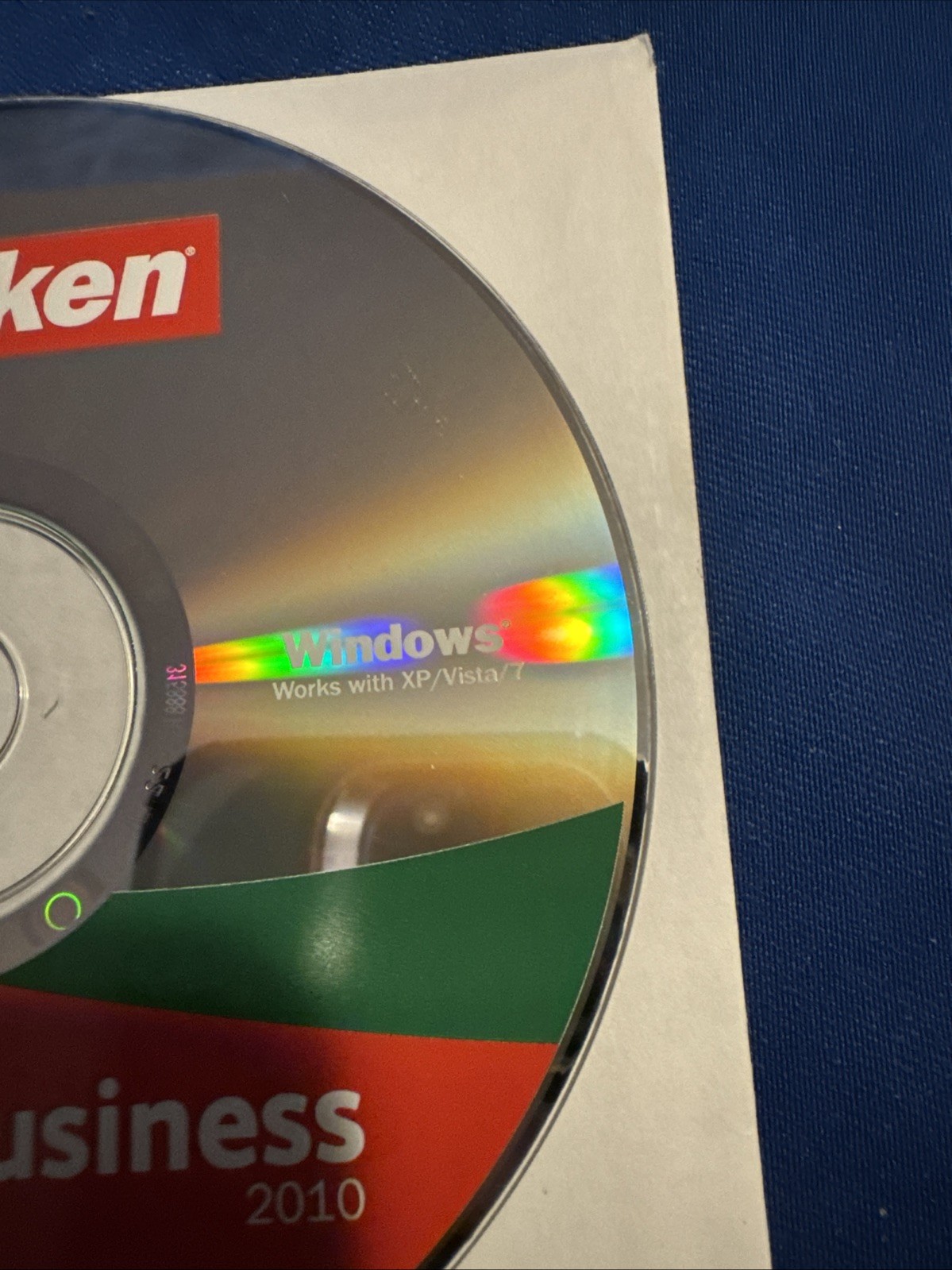 Quicken Home And Business 2010 XP/Vista/ Windows 7