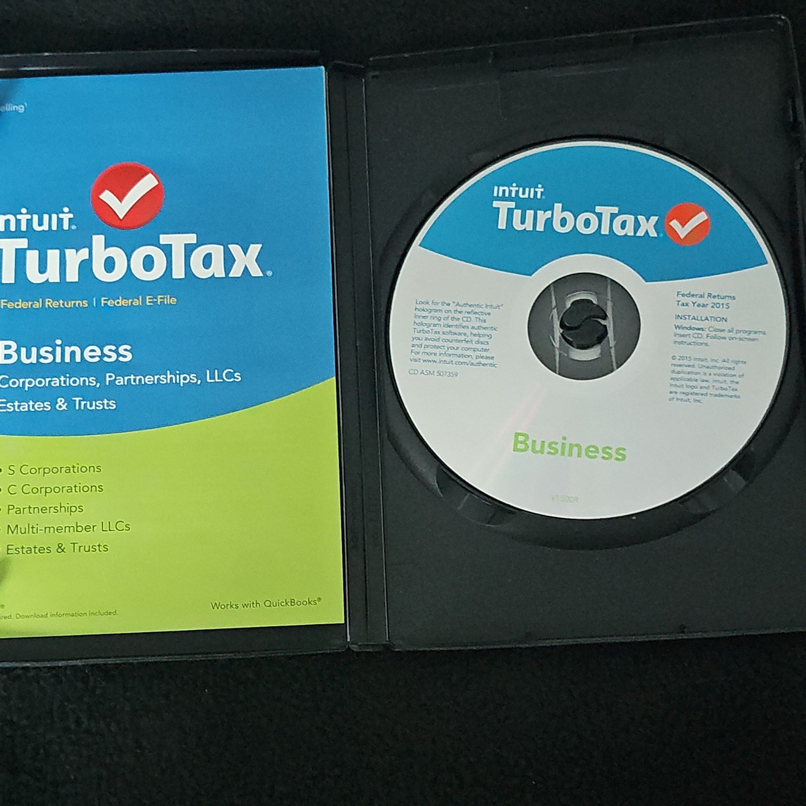 Intuit TurboTax Deluxe Tax Prep Software CD for Windows/Mac, English