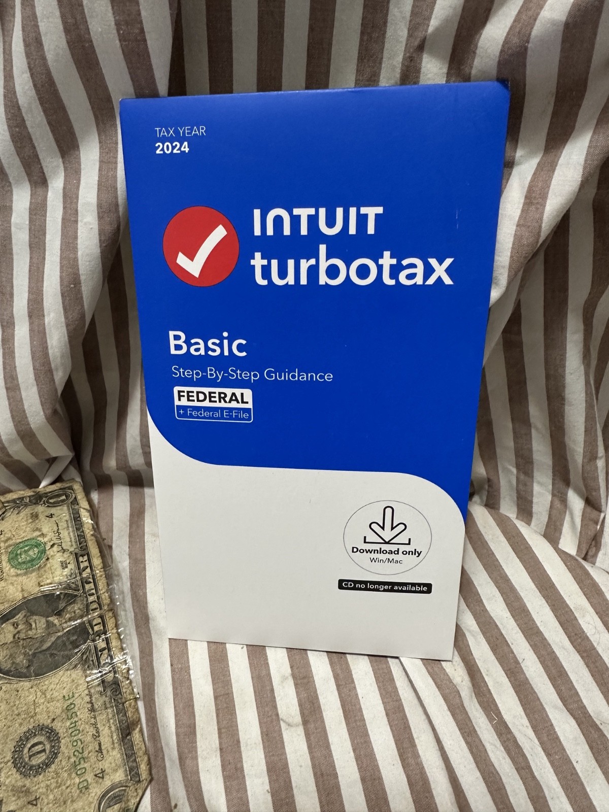 2024 Intuit Turbotax BASIC Federal Window Mac USA Sealed NEW 2024 Tax Software
