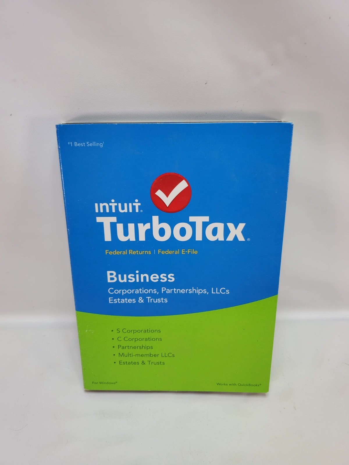 2015 Turbotax Business Window for C, S corporation , Partership, LLC and Trust