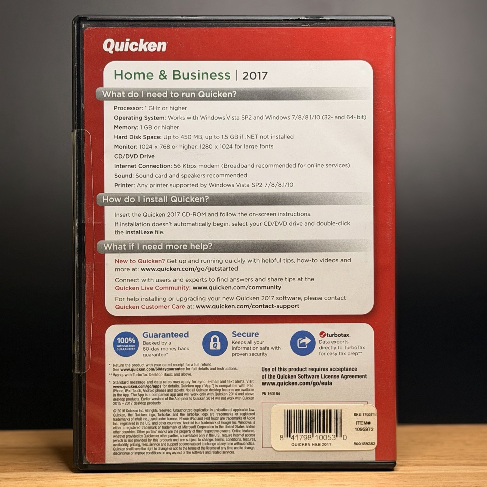 ⚡️NEW Intuit Quicken Home And Business 2017 Windows – PLEASE READ BELOW⚠️SEALED