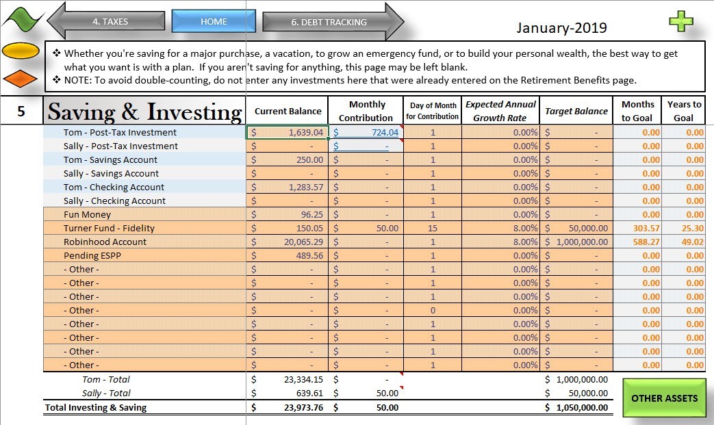 Budget Planner, Personal Finance, Bill Organizer, Intelligent Tax Return Plan