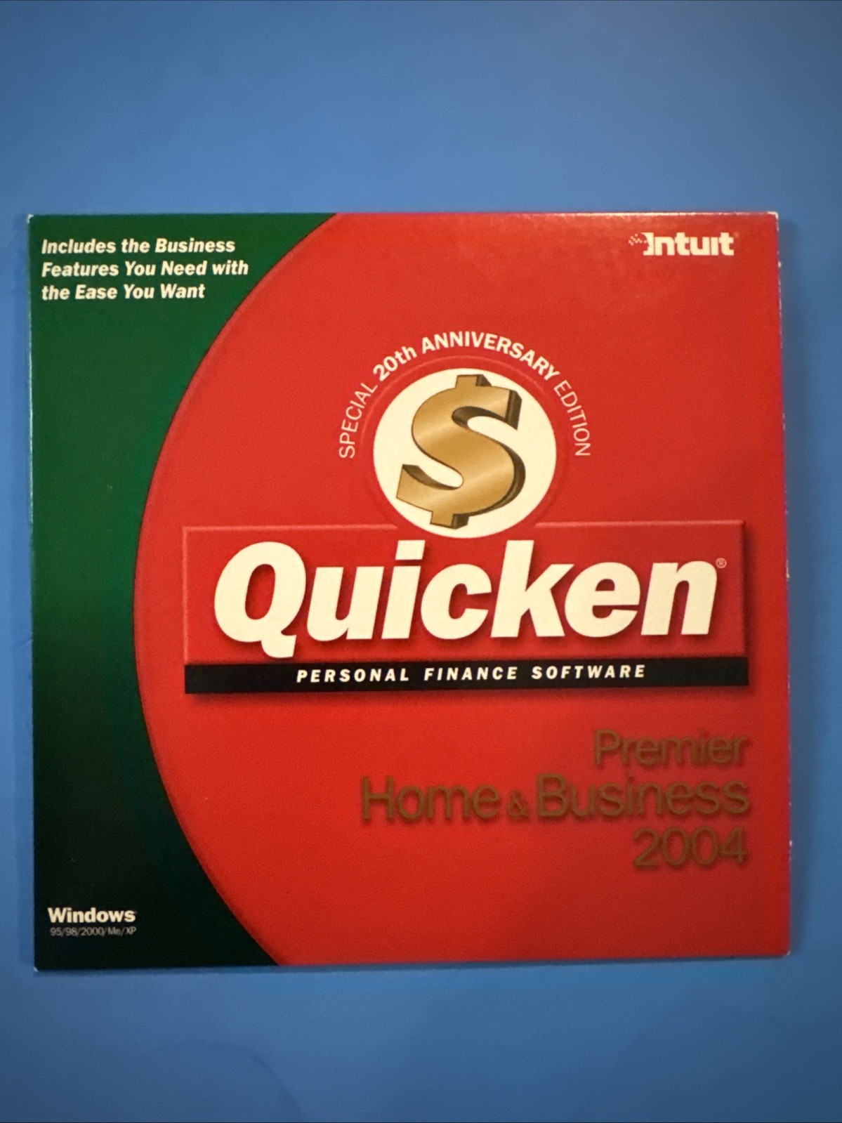 Quicken Premier Home & Business 2004 Finance Software CD Disc Only