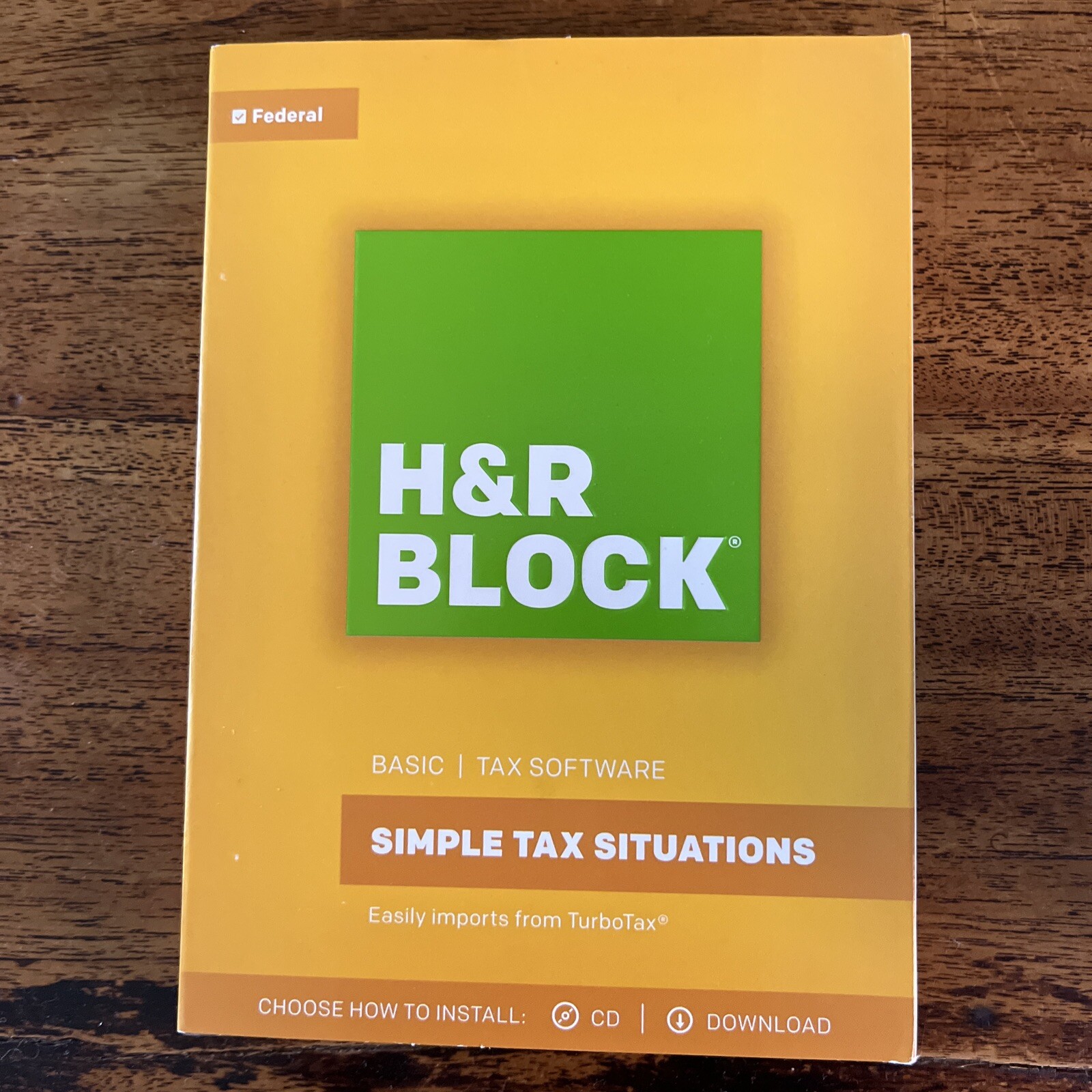 H&R Block Basic 2016 – CD – BRAND NEW – PC / MAC