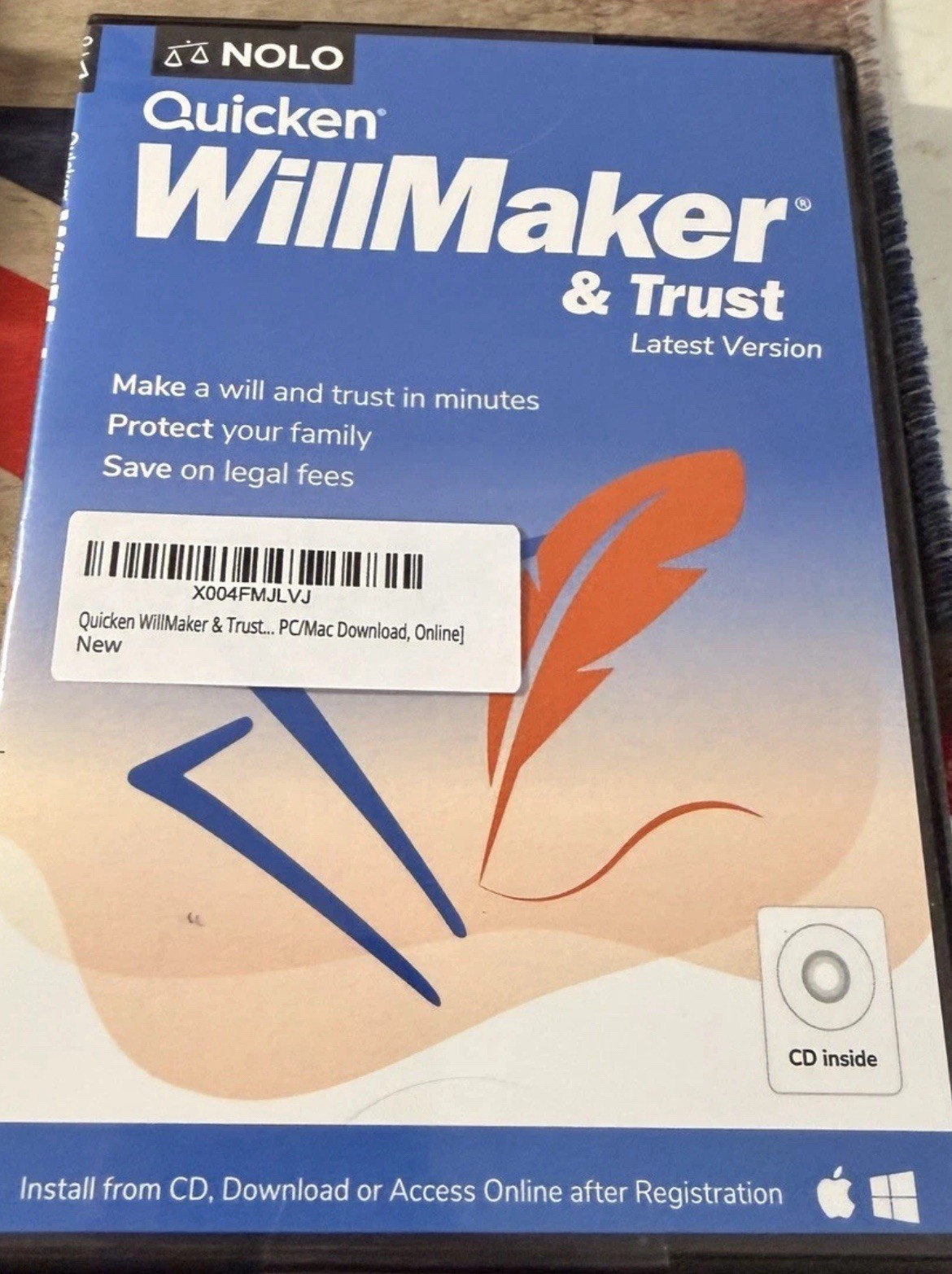 Quicken WillMaker & Trust 2026 Estate Planning Software w/ Will & Living Trust