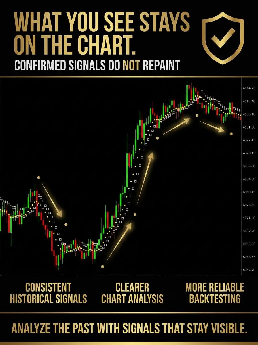 TITAN RAIL™ MT4 Indicator – Non-Repainting Trend System Forex Gold Trading