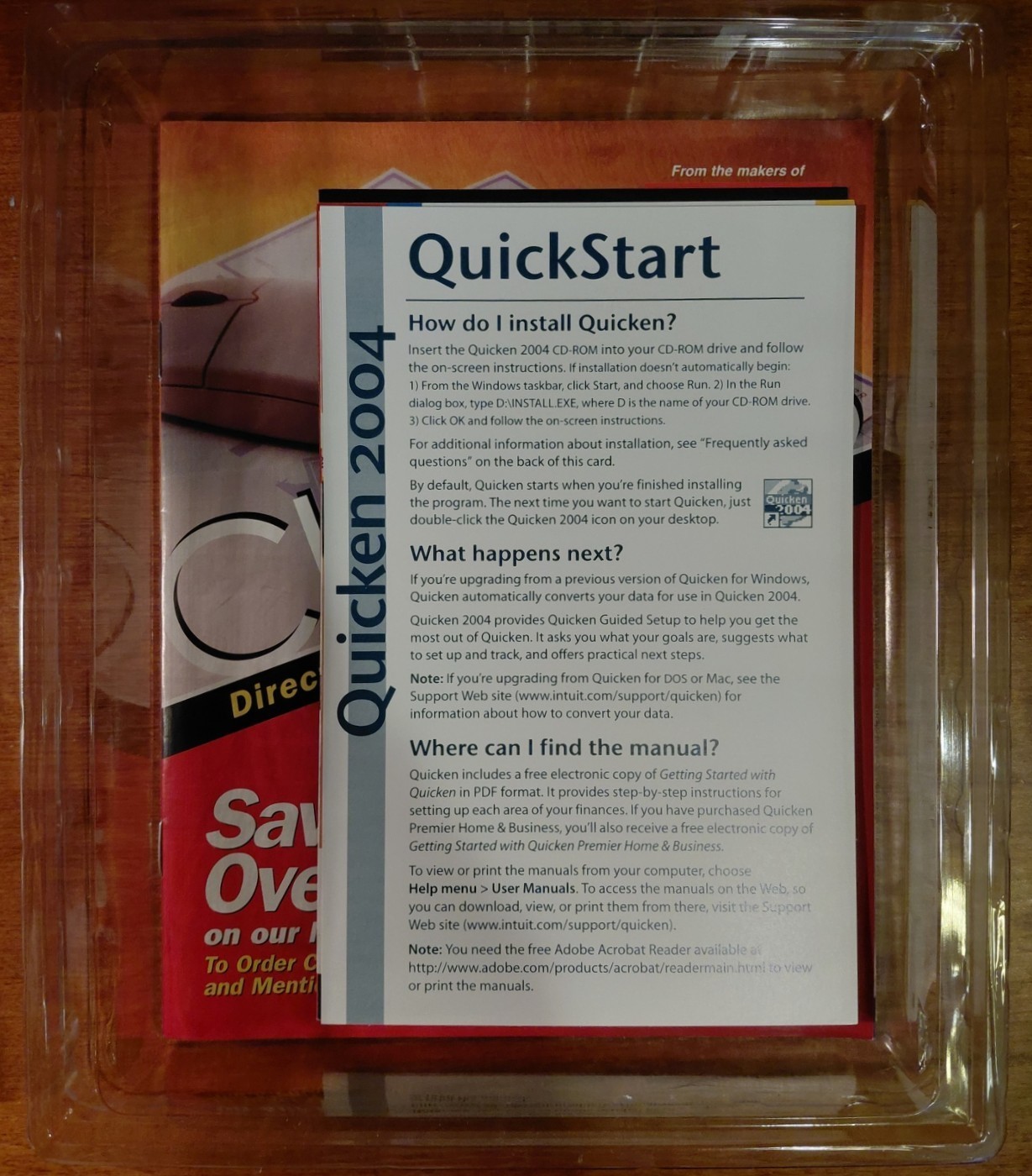 Quicken Deluxe 2004 Box CD for Windows 95/98/2000/ME/XP – Plus 2007 WillMaker