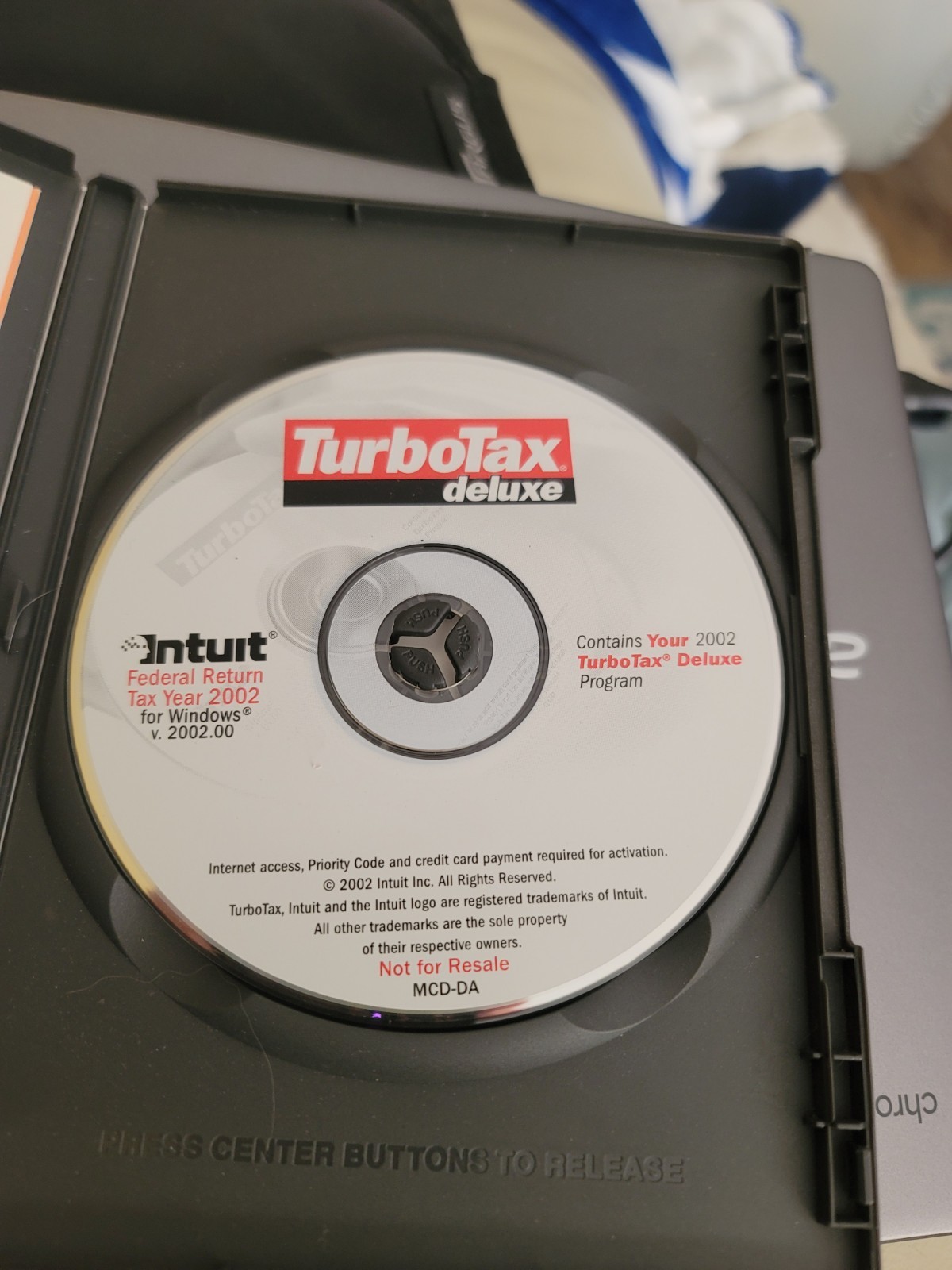 2002 TurboTax Deluxe + state+ e file
