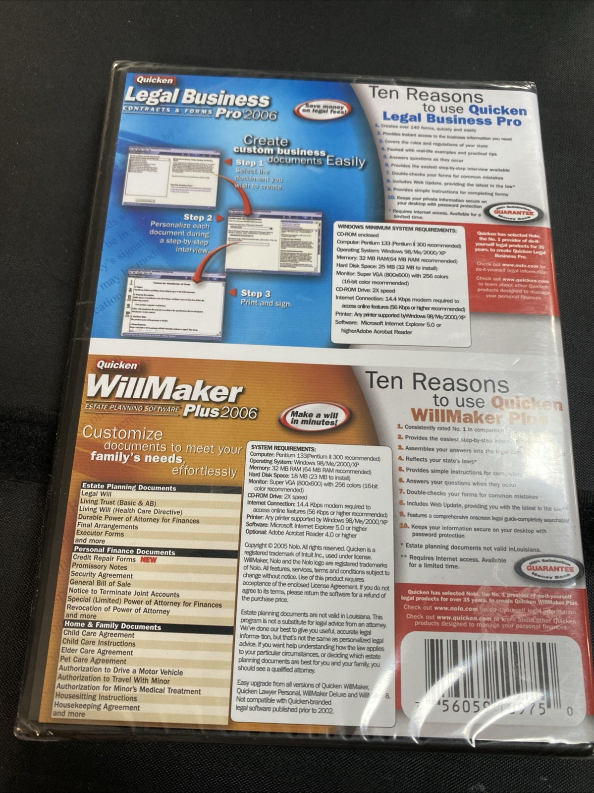 Quicken Legal Business Pro & WillMaker Plus 2006 Estate Planning
