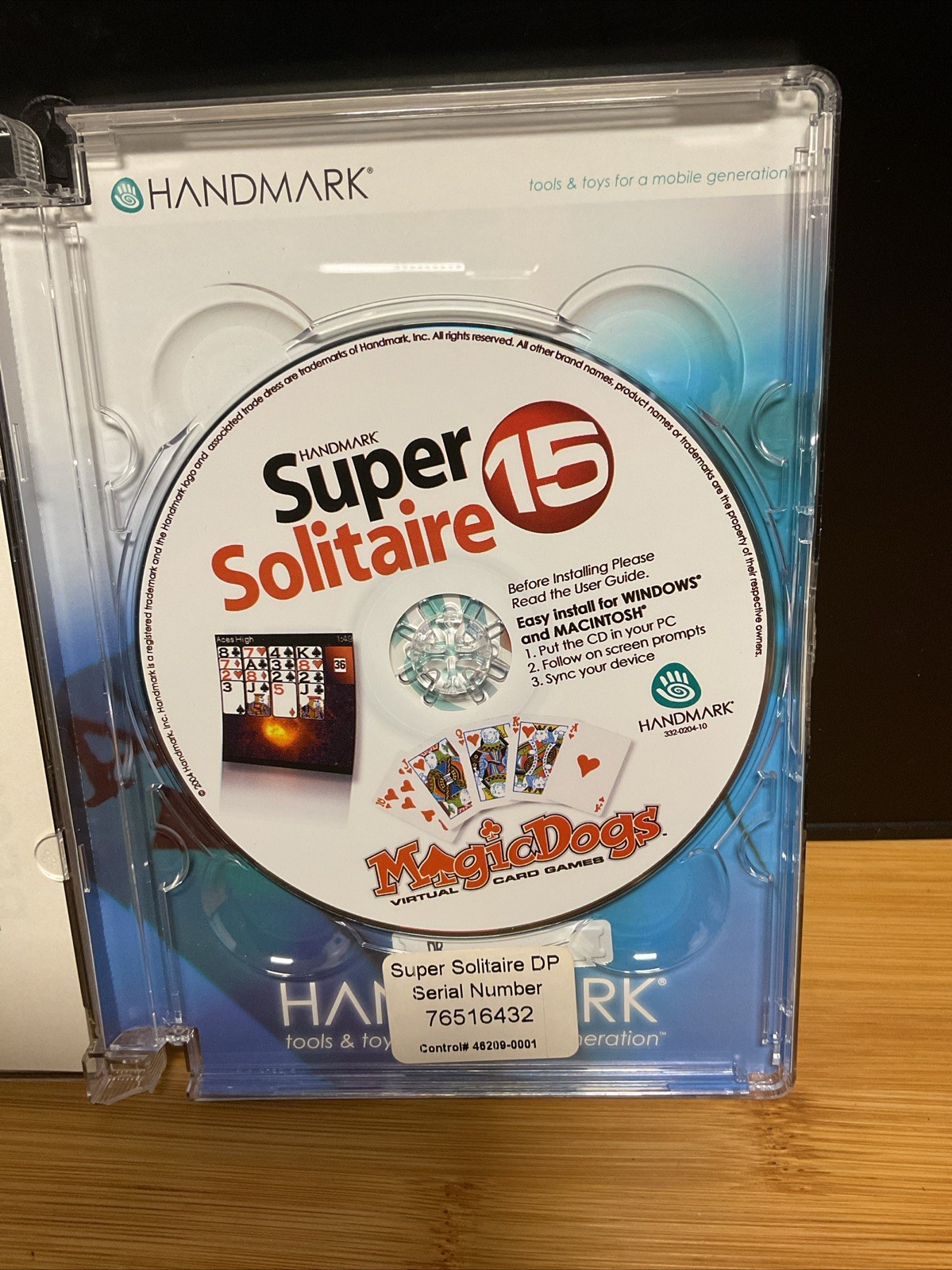 SUPER SOLITAIRE 15 GAMES FOR PALM OS OR POCKET PC BY HANDMARK 💥